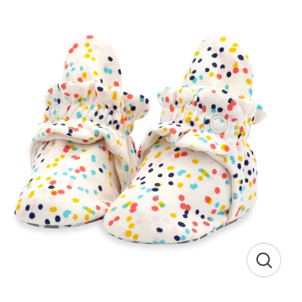Zutano ORGANIC COTTON GRIPPER BABY BOOTIE